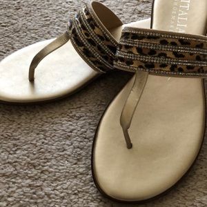 Made in Italy 🇮🇹 Gorgeous Glittery Sandals 7